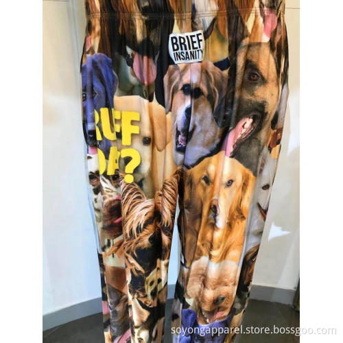 Men's Printed Lounge Pants Low MOQ